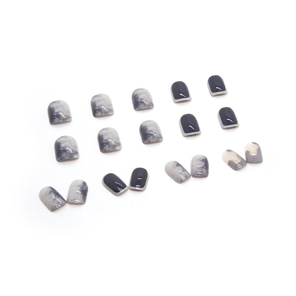 12 Sizes-24 Pcs Press On Nails R665