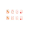 12 Sizes-24 Pcs Press On Nails R554