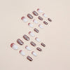 12 Sizes-24 Pcs Press On Nails W934