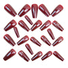 12 Sizes-24 Pcs Press On Nails Y1727