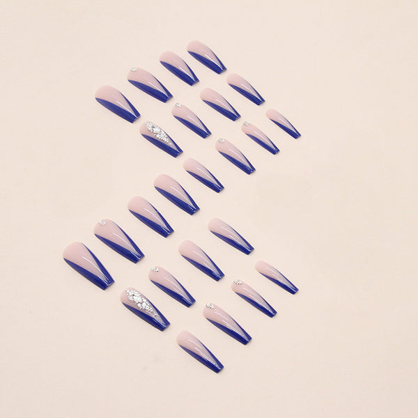 12 Sizes-24 Pcs Press On Nails Z651