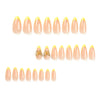 12 Sizes-24 Pcs Press On Nails JP2846