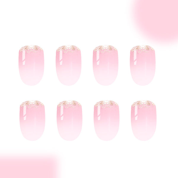 12 Sizes-24 Pcs Press On Nails C964