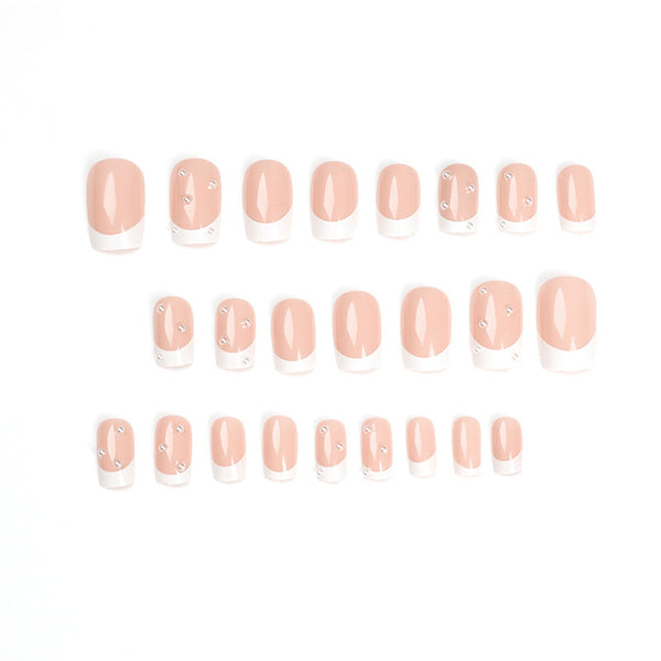 12 Sizes-24 Pcs Press On Nails JP1558