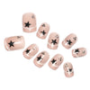 12 Sizes-24 Pcs Press On Nails SP100