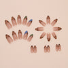 12 Sizes-24 Pcs Press On Nails W1658