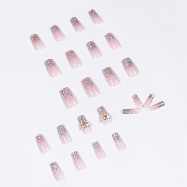 12 Sizes-24 Pcs Press On Nails JP1031
