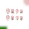 12 Sizes-24 Pcs Press On Nails C846