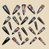 12 Sizes-24 Pcs Press On Nails Y905
