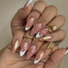 12 Sizes-24 Pcs Press On Nails JP4345