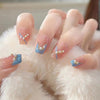 12 Sizes-24 Pcs Press On Nails Z665