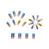 12 Sizes-24 Pcs Press On Nails Y485