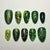 12 Sizes-24 Pcs Press On Nails Z1267