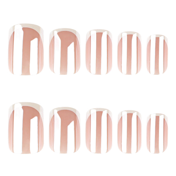 12 Sizes-24 Pcs Press On Nails JP4185