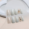 12 Sizes-24 Pcs Press On Nails Z836