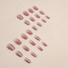 12 Sizes-24 Pcs Press On Nails W1217