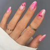 12 Sizes-24 Pcs Press On Nails C463