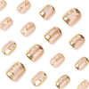12 Sizes-24 Pcs Press On Nails JP4016