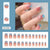 12 Sizes-24 PcsPress On Nails MY089