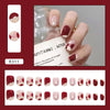12 Sizes-24 Pcs Press On Nails R281