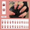 12 Sizes-24 Pcs Press On Nails R402