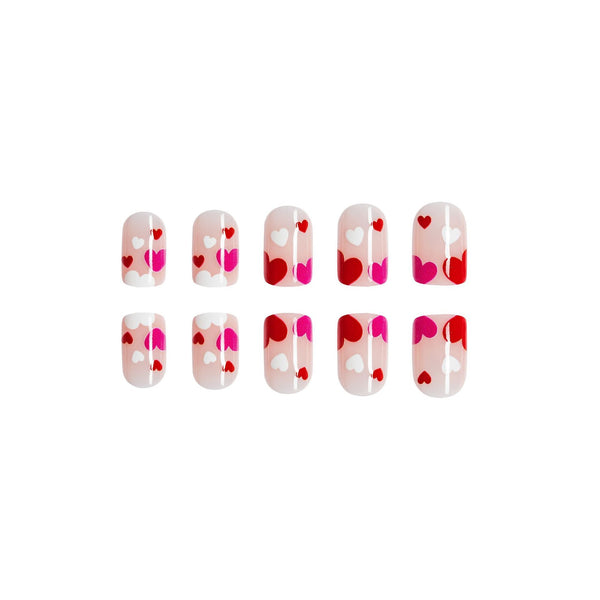 Glossy Medium Square Press on Nails