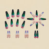 12 Sizes-24 Pcs Press On Nails Y1559