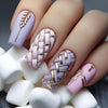 12 Sizes-24 Pcs Press On Nails W1541