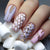 12 Sizes-24 Pcs Press On Nails W1541