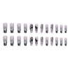 12 Sizes-24 Pcs Press On Nails W961