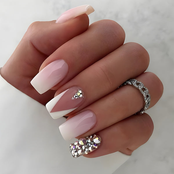 12 Sizes-24 PcsPress On Nails DZ273