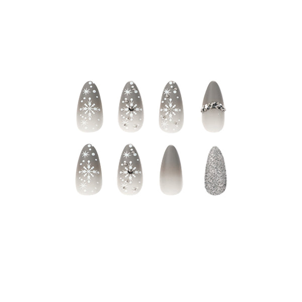 12 Sizes-24 Pcs Press On Nails JP1906