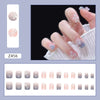 12 Sizes-24 Pcs Press On Nails Z455