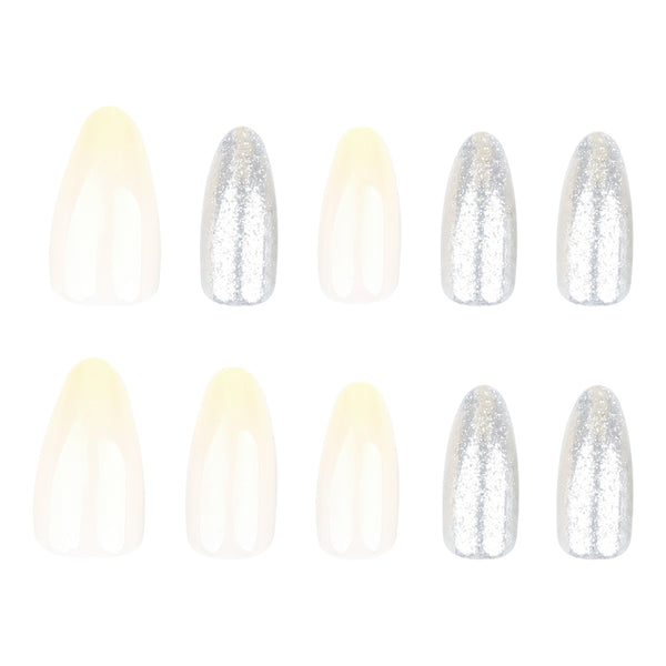 Glamhalo Premiere 30pcs Press On Nails – Eco-Friendly Perfect Fit - GD34