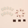 12 Sizes-24 Pcs Press On Nails W1632