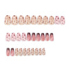 12 Sizes-24 Pcs Press On Nails GN047