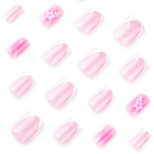 12 Sizes-24 Pcs Press On Nails JP3892