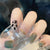 12 Sizes-24 Pcs Press On Nails R549