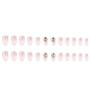 12 Sizes-24 Pcs Press On Nails D004