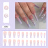 12 Sizes-24 Pcs Press On Nails Z640