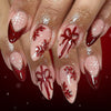 12 Sizes-24 Pcs Press On Nails C1289