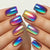 12 Sizes-24 Pcs Press On Nails Y1507