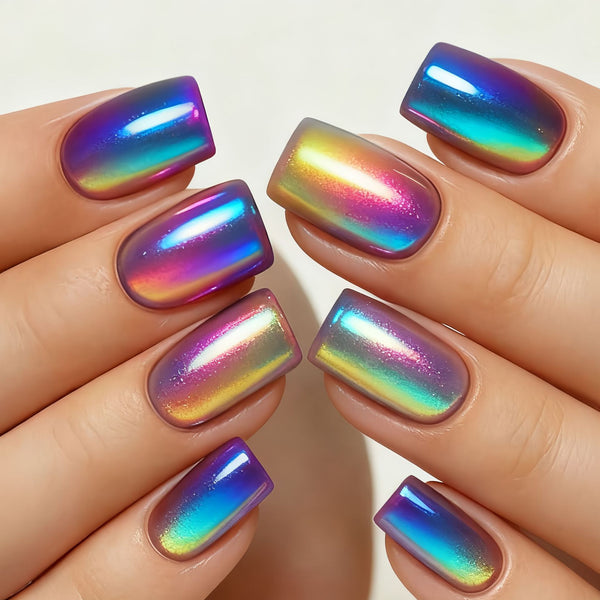 12 Sizes-24 Pcs Press On Nails Y1507