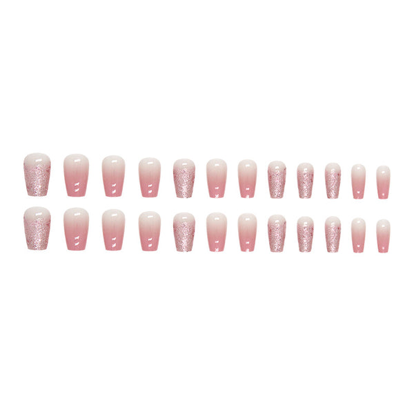 12 Sizes-24 Pcs Press On Nails W1217