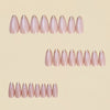 12 Sizes-24 Pcs Press On Nails Y1397