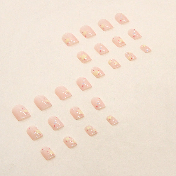 12 Sizes-24 Pcs Press On Nails R711