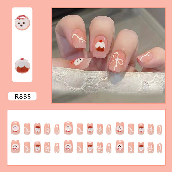 30 Pcs Press On Nails R885