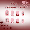 12 Sizes-24 Pcs Press On Nails C1450