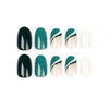 12 Sizes-24 Pcs Press On Nails JP1572