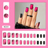 12 Sizes-24 Pcs Press On Nails W281